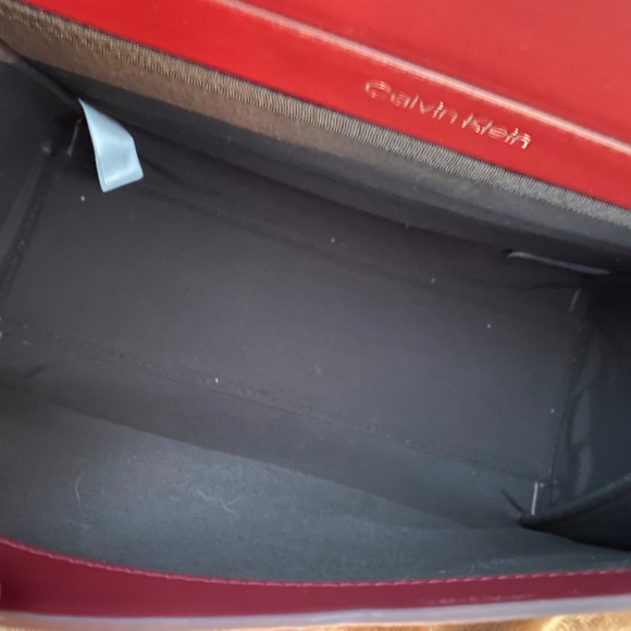 Maroon Crossbody Satchel - Picture 9 of 10